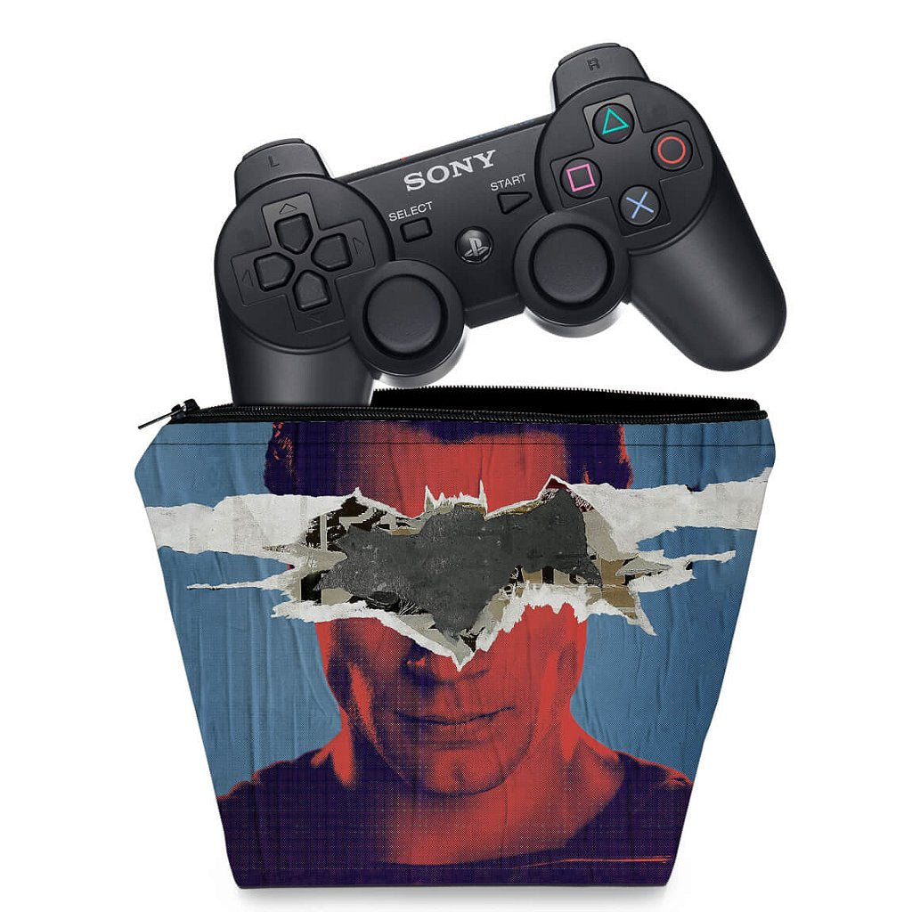 Capa Case PS3 Controle - Batman Vs Superman