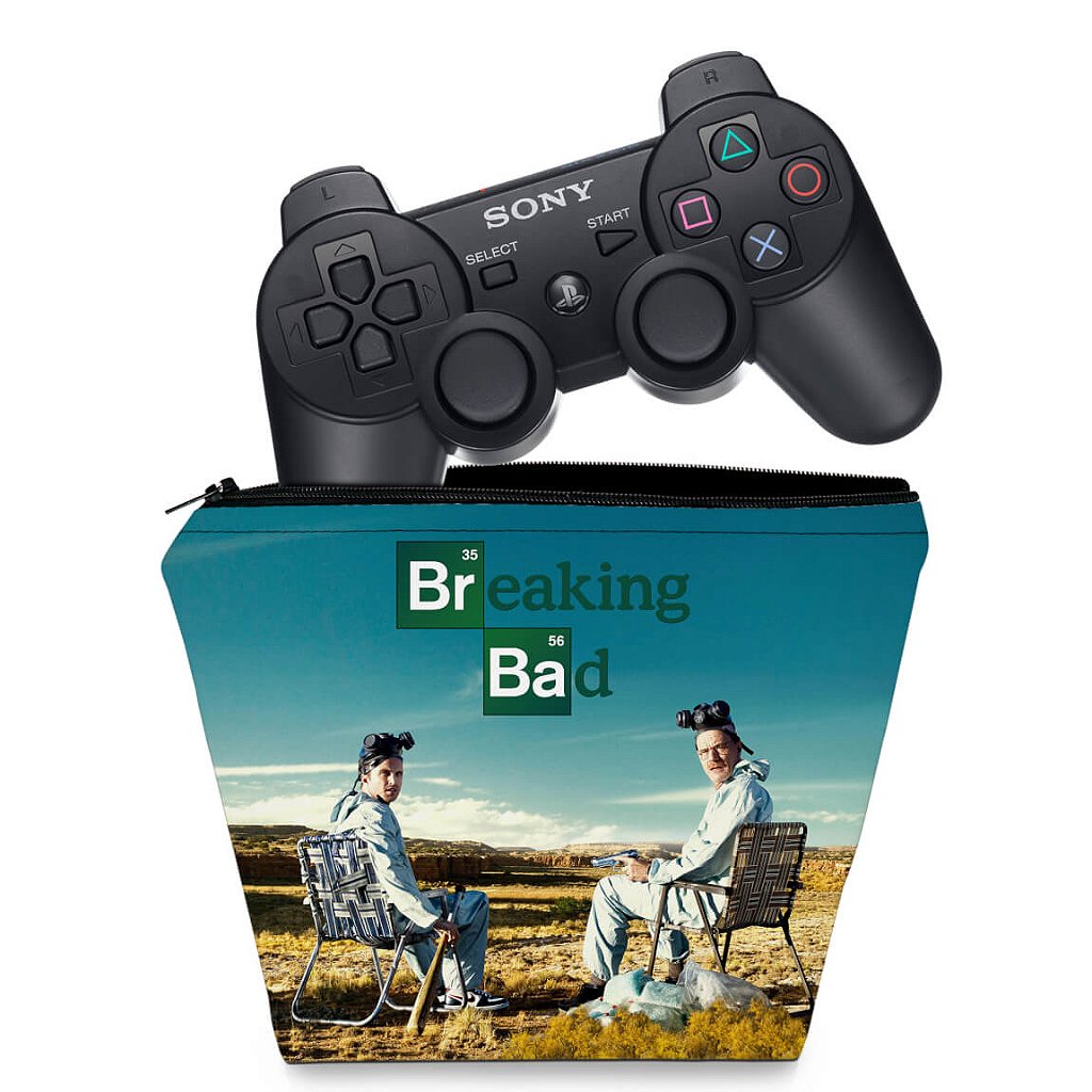 Capa Case PS3 Controle - Breaking Bad