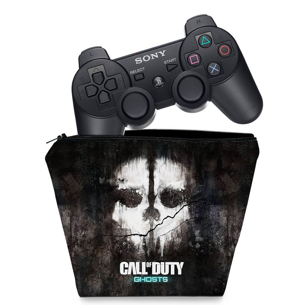Capa Case PS3 Controle - Call Of Duty Ghosts