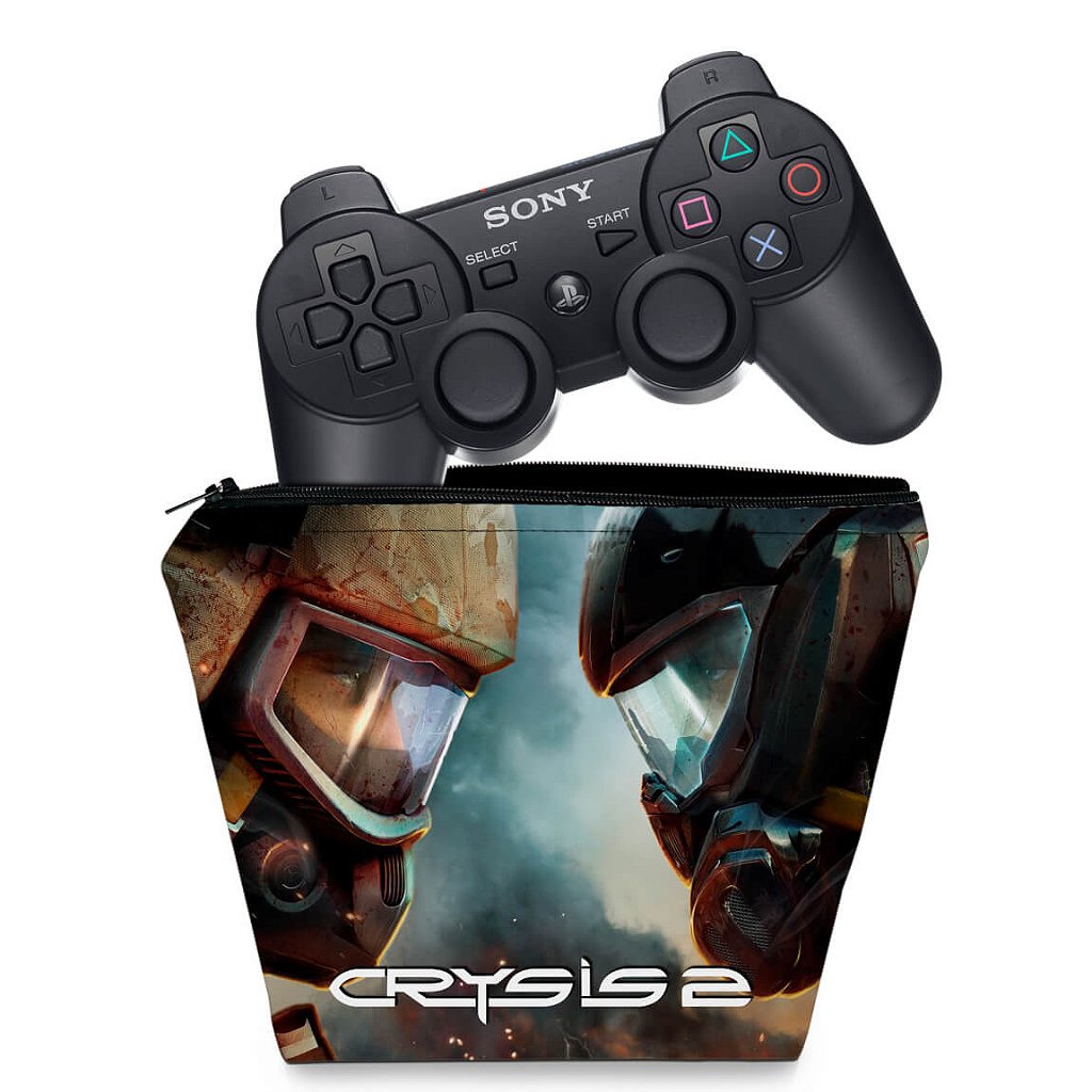 Capa Case PS3 Controle - Crysis 2