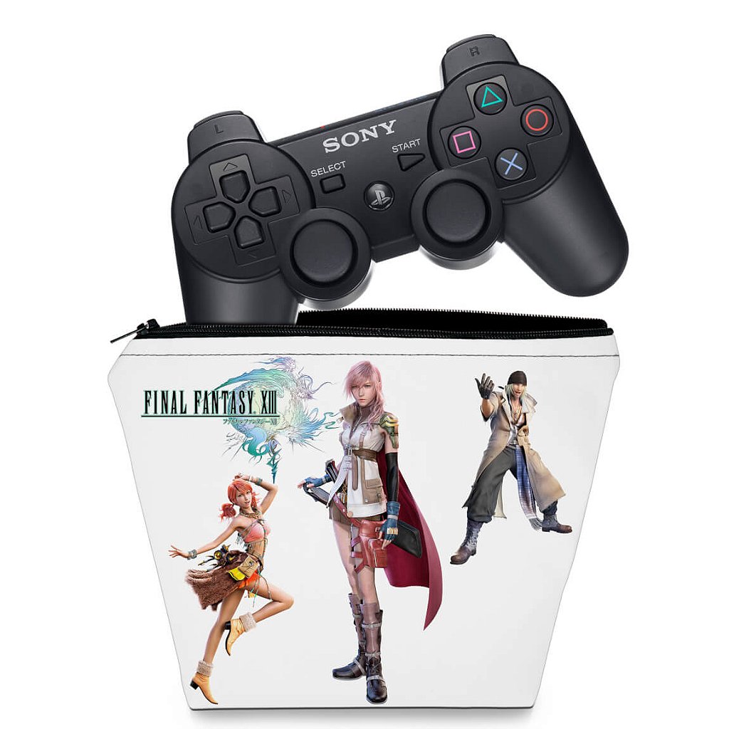Capa Case PS3 Controle - Final Fantasy Xiii #b