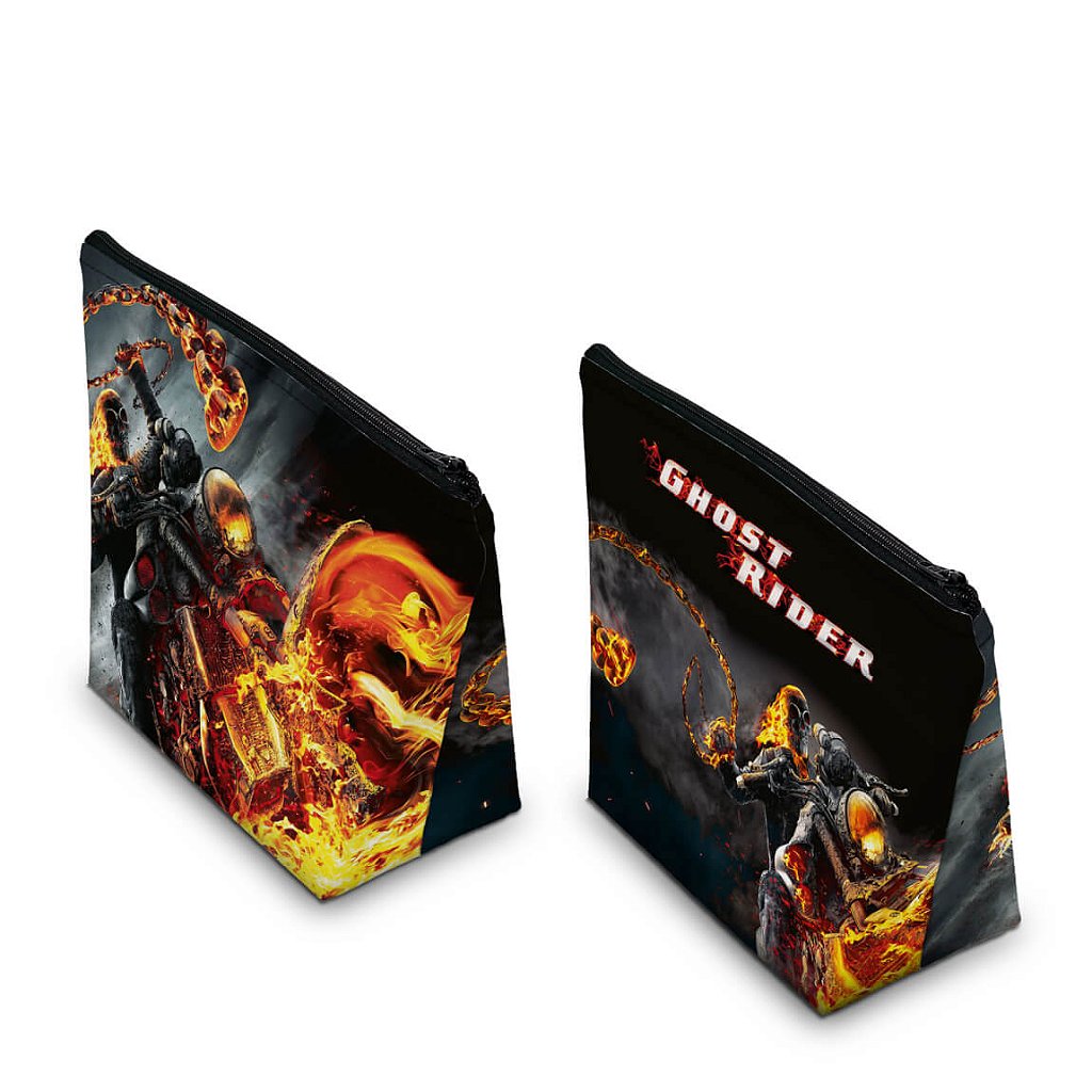 Capa Case PS3 Controle - Ghost Rider Motoqueiro #a - Pop Arte Skins - foto 2