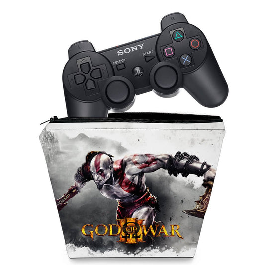 Capa Case PS3 Controle - God Of War 3 #2