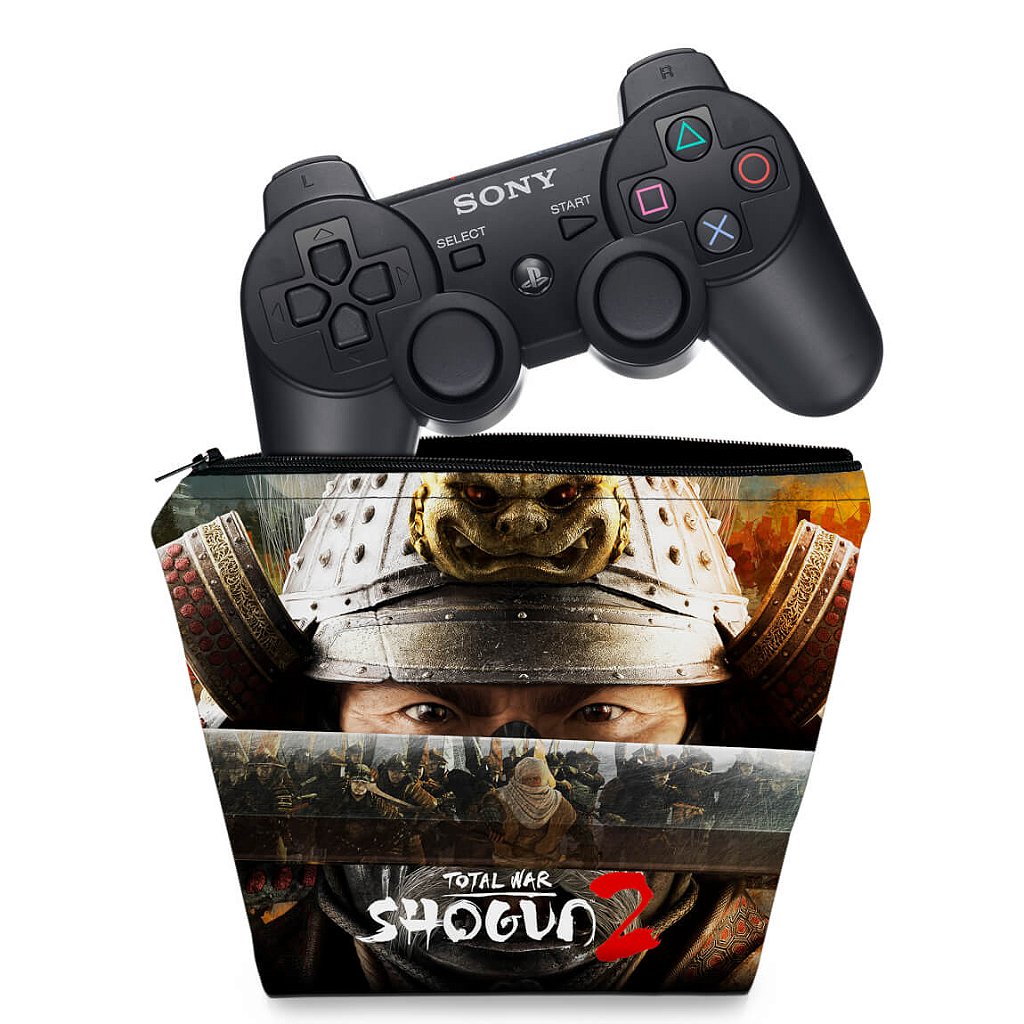 Capa Case PS3 Controle - Shogun 2 Total War