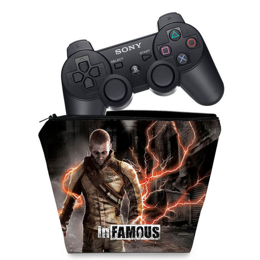 Capa Case PS3 Controle - Infamous 2