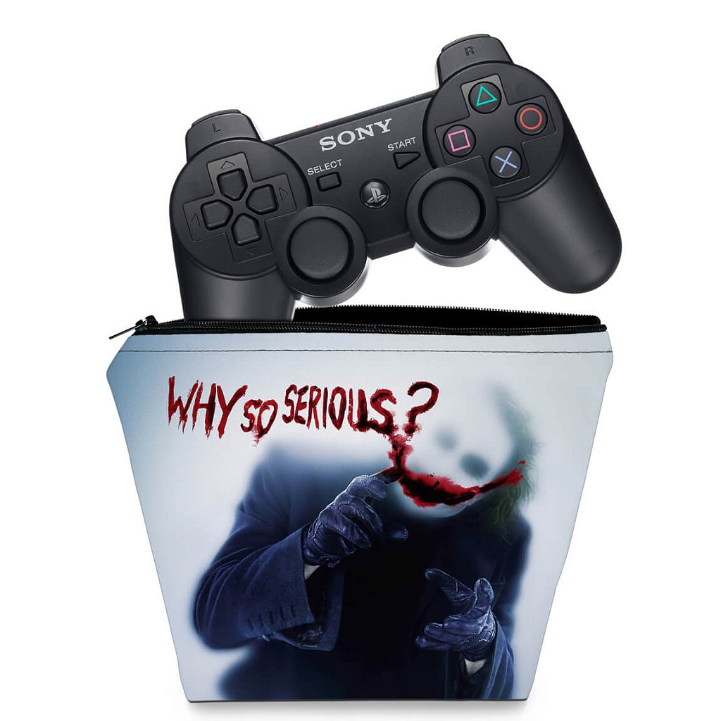 Capa Case PS3 Controle - Joker