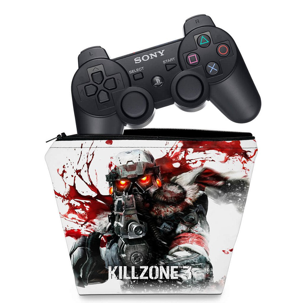Capa Case PS3 Controle - Killzone 3