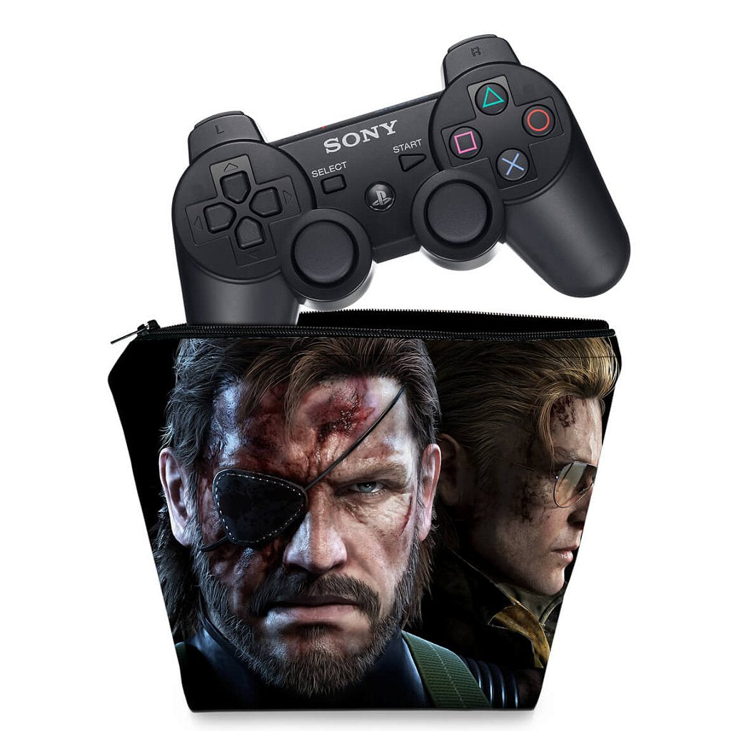 Capa Case PS3 Controle - Metal Gear Solid V