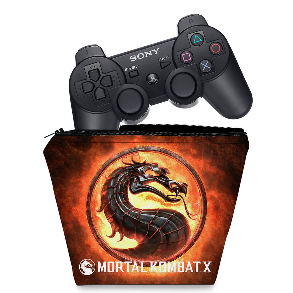 Capa Case PS3 Controle - Mortal Kombat