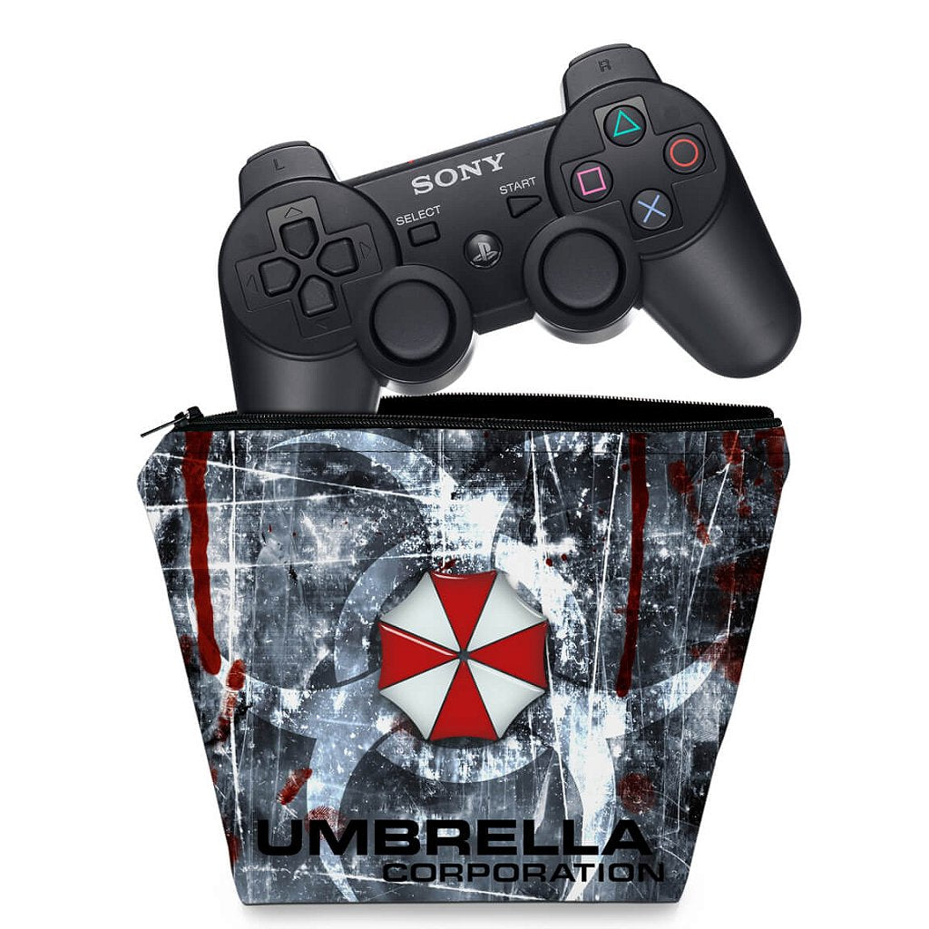 Capa Case PS3 Controle - Resident Evil