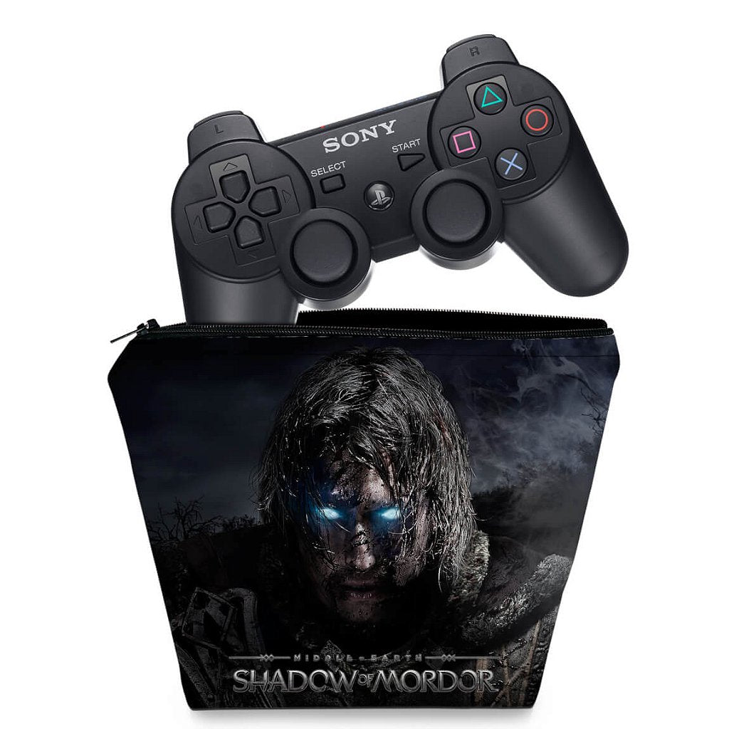 Capa Case PS3 Controle - Shadow Of Mordor