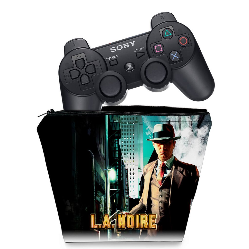 Capa Case PS3 Controle - L.A. Noire