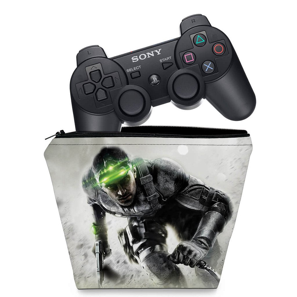 Capa Case PS3 Controle - Splinter Cell Blacklist