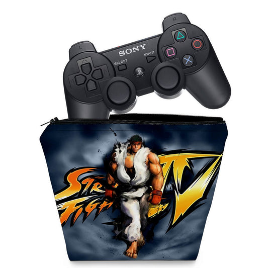 Capa Case PS3 Controle - Street Fighter #A