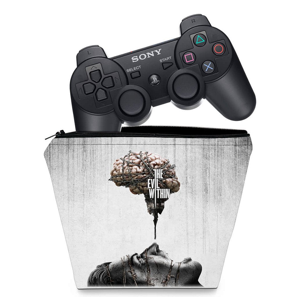 Capa Case PS3 Controle - The Evil Within