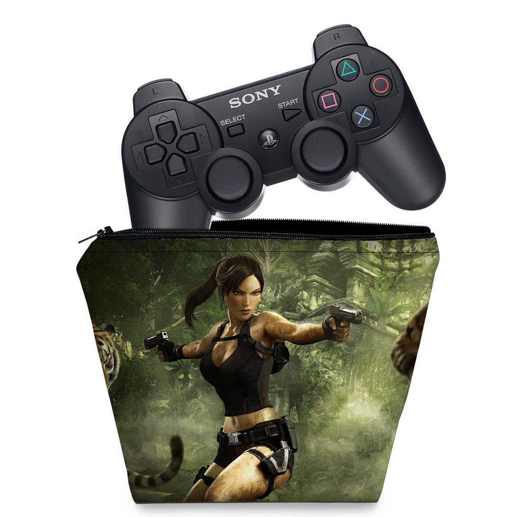 Capa Case PS3 Controle - Tomb Raider