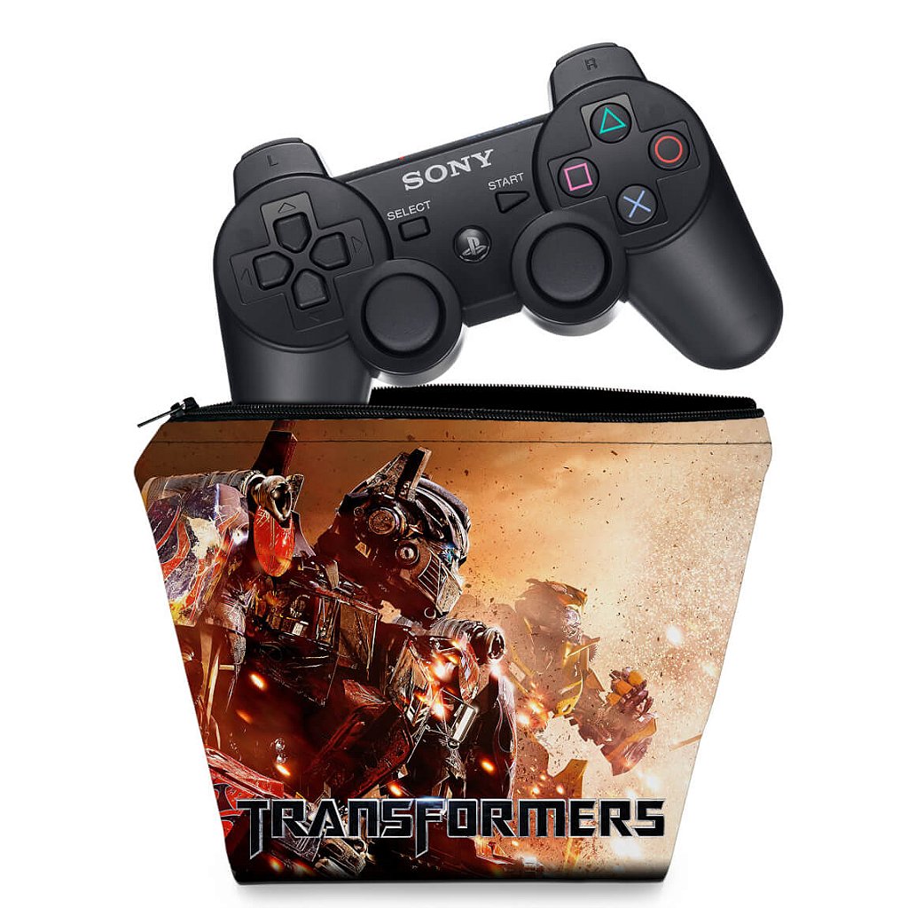 Capa Case PS3 Controle - Transformers