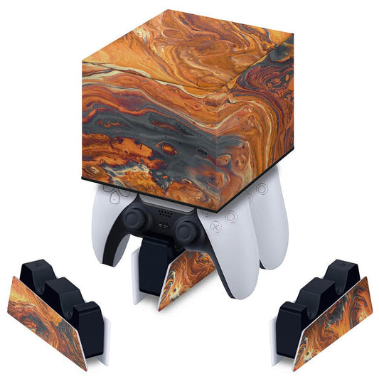 Capa PS5 Base de Carregamento Controle - Abstrato #95