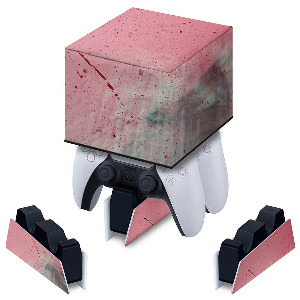 Capa PS5 Base de Carregamento Controle - Abstrato #99