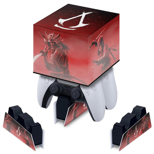 Capa PS5 Base de Carregamento Controle - Assassin's Creed Shadows