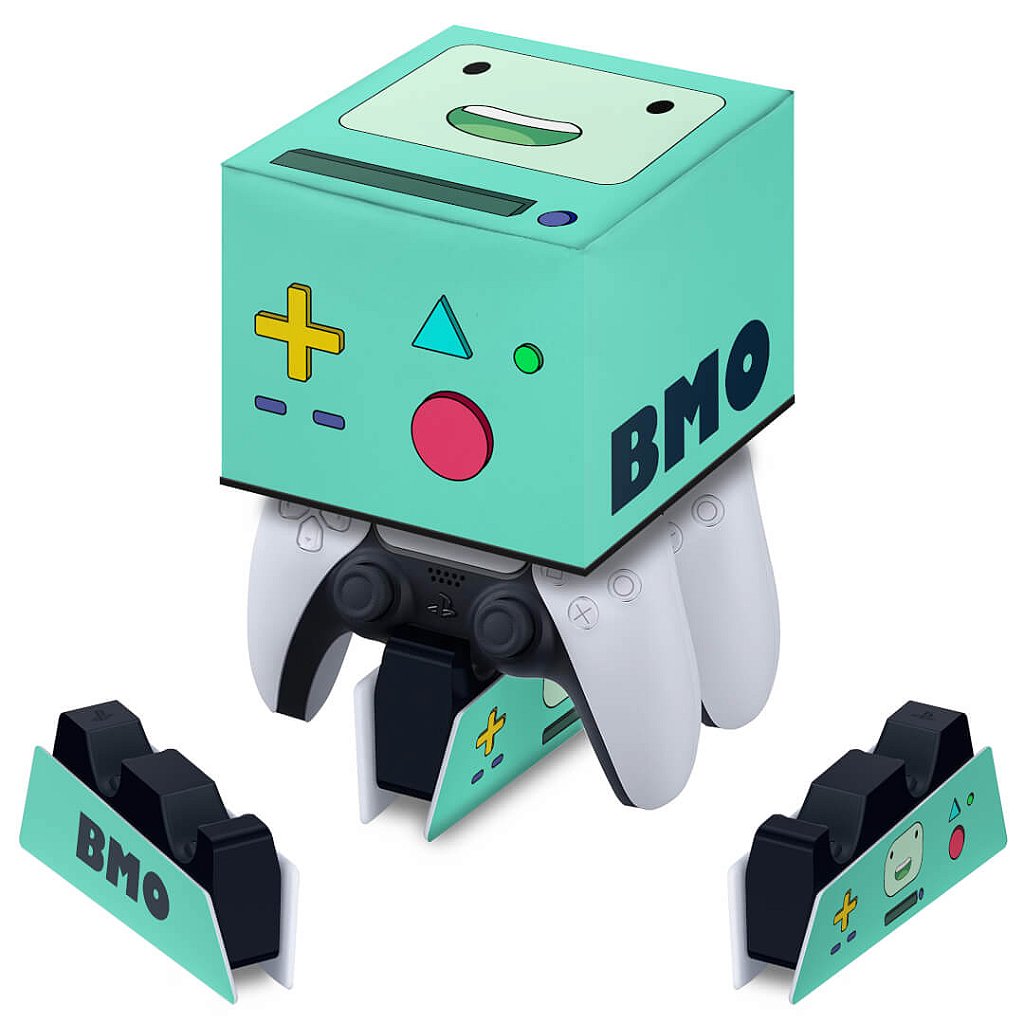 Capa PS5 Base de Carregamento Controle - BMO Hora de Aventura