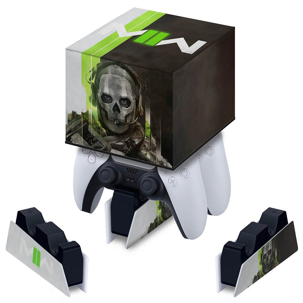 Capa PS5 Base de Carregamento Controle - Call Of Duty Modern Warfare II