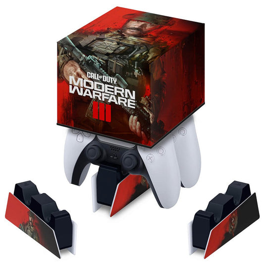 Capa PS5 Base de Carregamento Controle - Call Of Duty Modern Warfare III