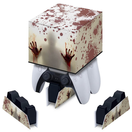 Capa PS5 Base de Carregamento Controle - Fear The Walking Dead