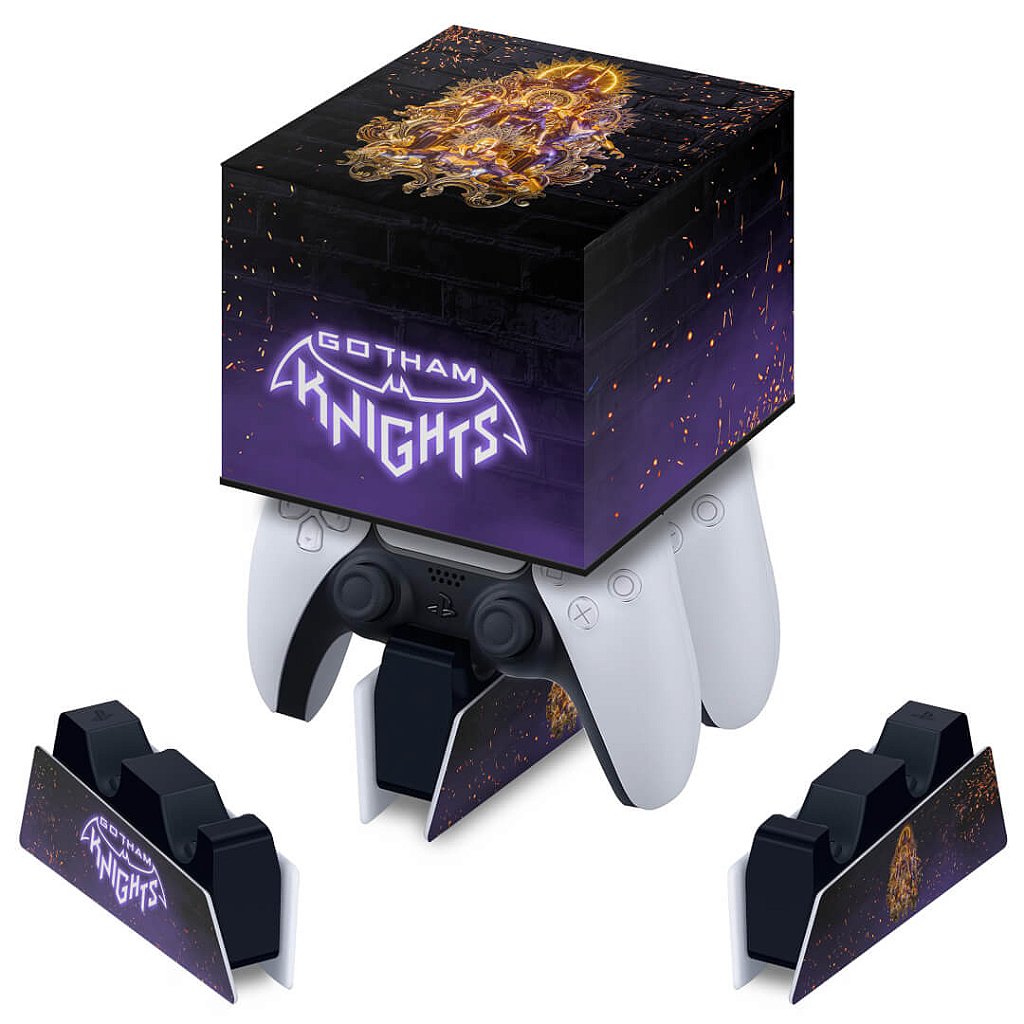 Capa PS5 Base de Carregamento Controle - Gotham Knights