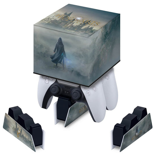 Capa PS5 Base de Carregamento Controle - Hogwarts Legacy