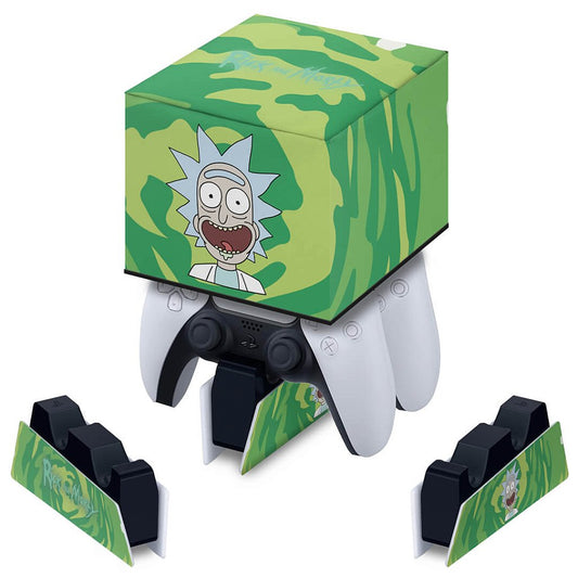 Capa PS5 Base de Carregamento Controle - Rick And Morty