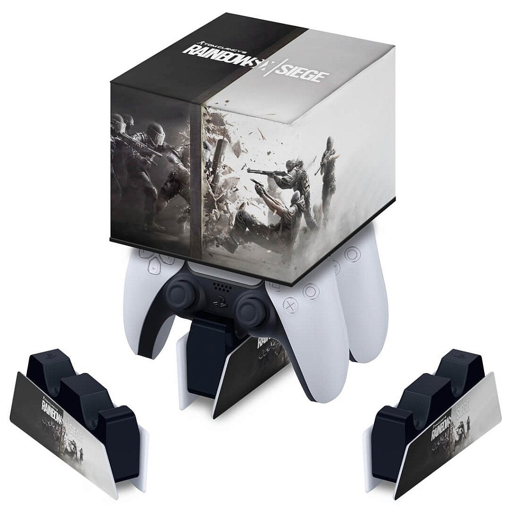 Capa PS5 Base de Carregamento Controle - Tom Clancy's Rainbow Six Siege