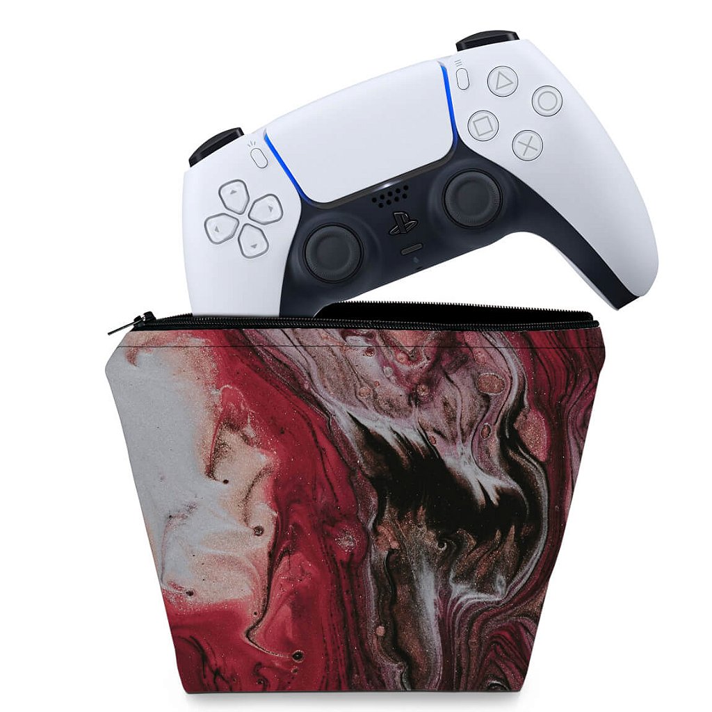 Capa Case PS5 Controle - Abstrato #104