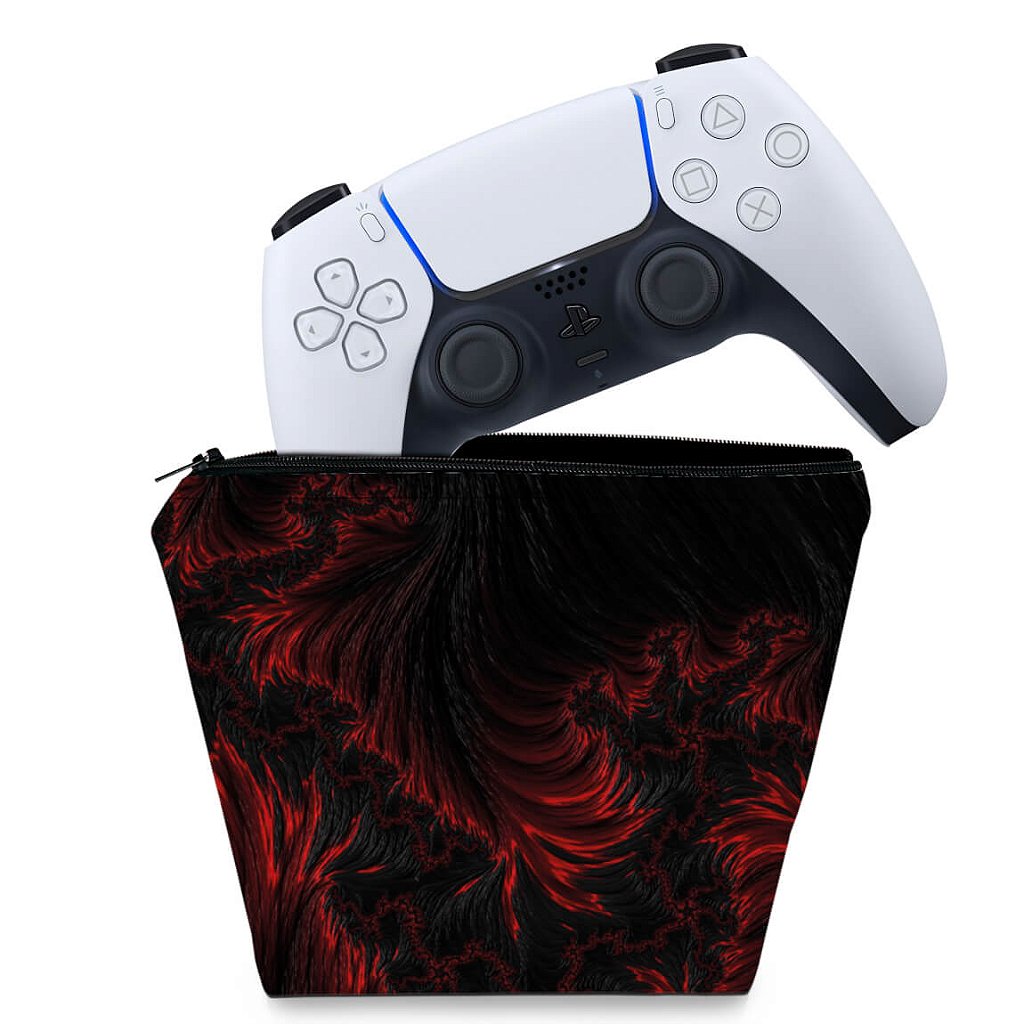 Capa Case PS5 Controle - Abstrato #96