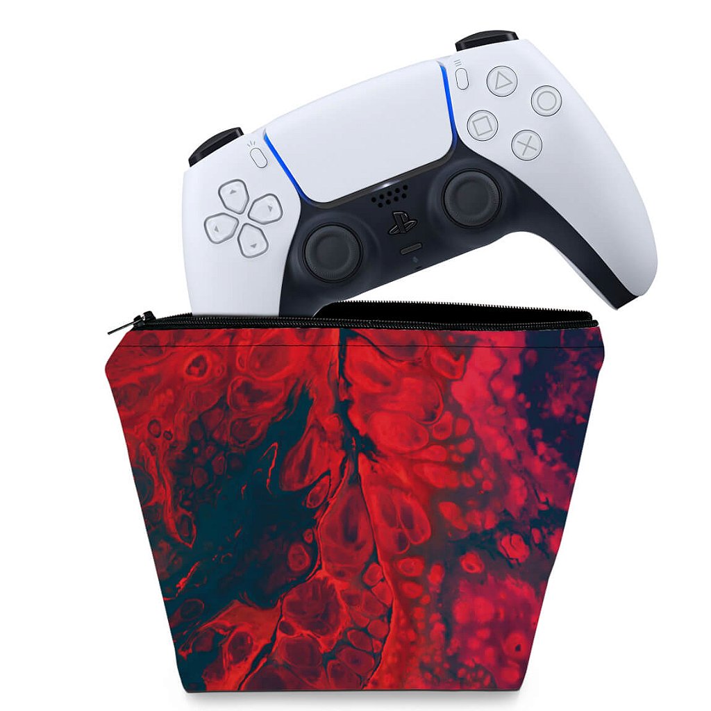 Capa Case PS5 Controle - Abstrato #98