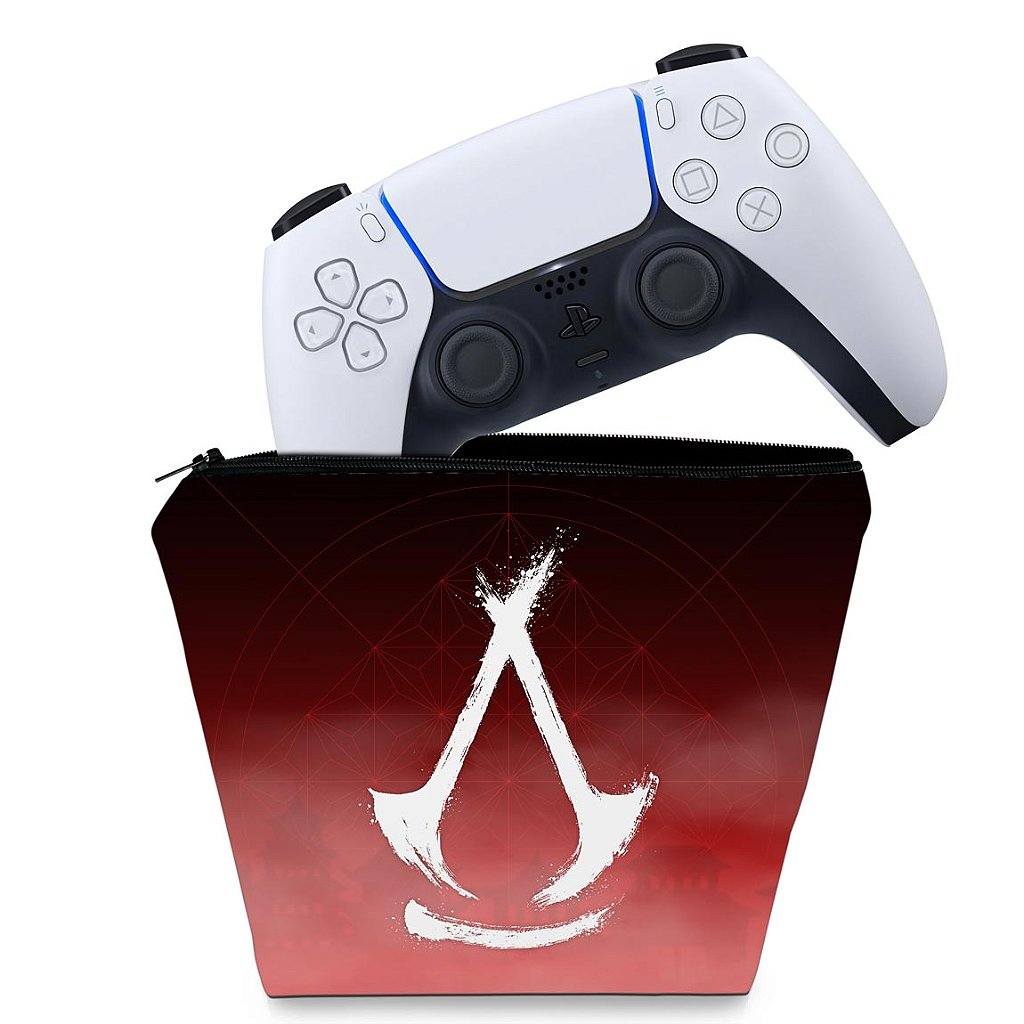 Capa Case PS5 Controle - Assassin's Creed Shadows