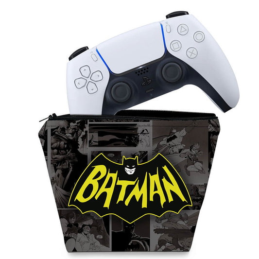 Capa Case PS5 Controle - Batman Comics