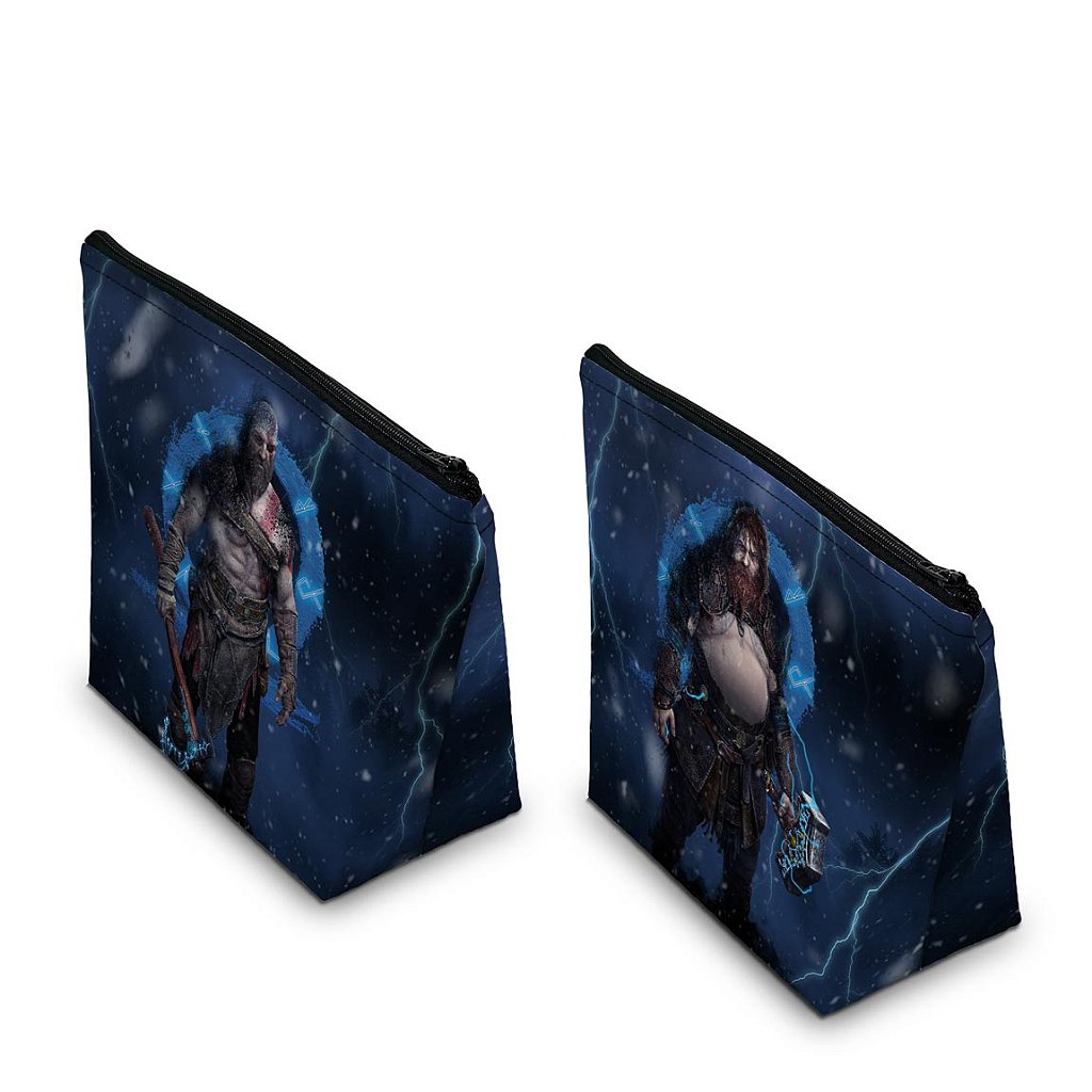 Capa Case PS5 Controle - God of War Ragnarok B - Pop Arte Skins - foto 2