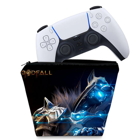 Capa Case PS5 Controle - Godfall