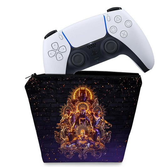 Capa Case PS5 Controle - Gotham Knights