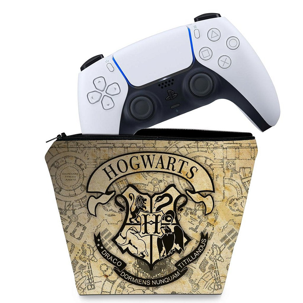 Capa Case PS5 Controle - Harry Potter