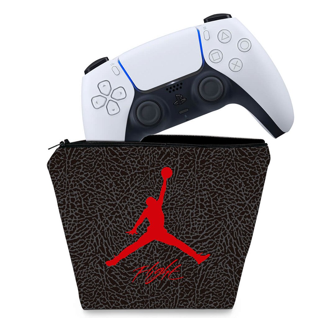 Capa Case PS5 Controle - Jordan Flight