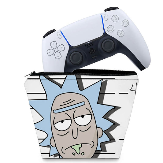 Capa Case PS5 Controle - Rick And Morty