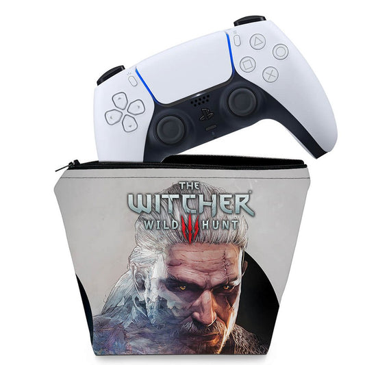 Capa Case PS5 Controle - The Witcher 3