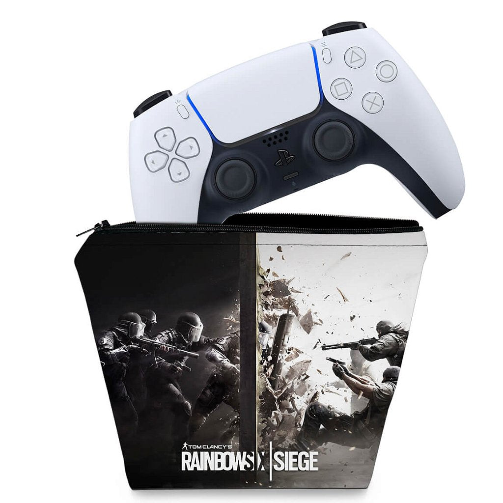 Capa Case PS5 Controle - Tom Clancy's Rainbow Six Siege