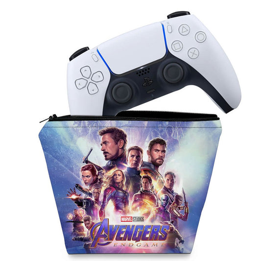 Capa Case PS5 Controle - Vingadores Ultimato Endgame