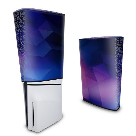 Capa PS5 Slim Anti Poeira Vertical - Abstrato #92