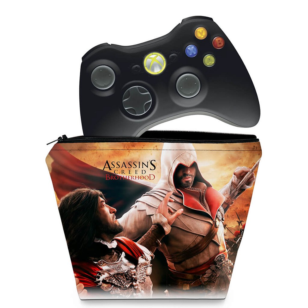 Capa Case Xbox 360 Controle - Assassins Creed Brotherwood #B