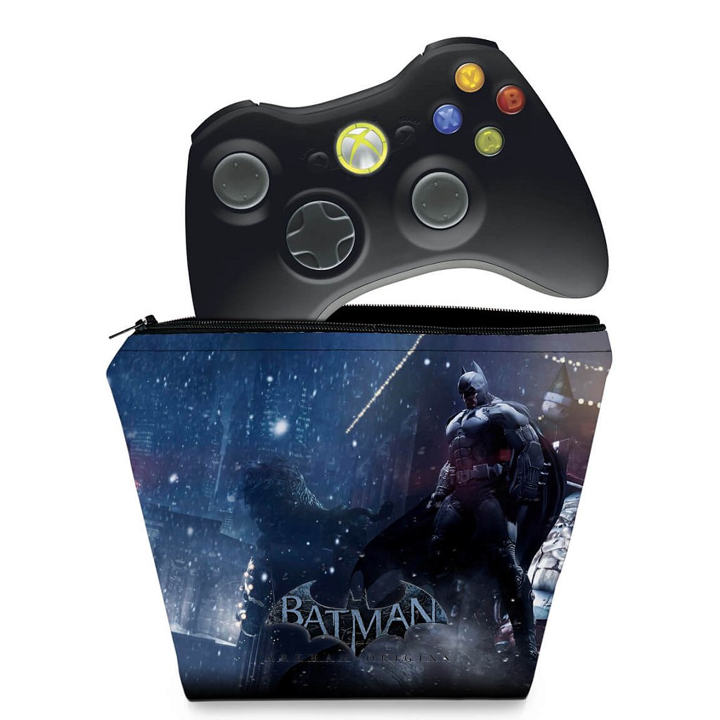 Capa Case Xbox 360 Controle - Batman Arkham Origins