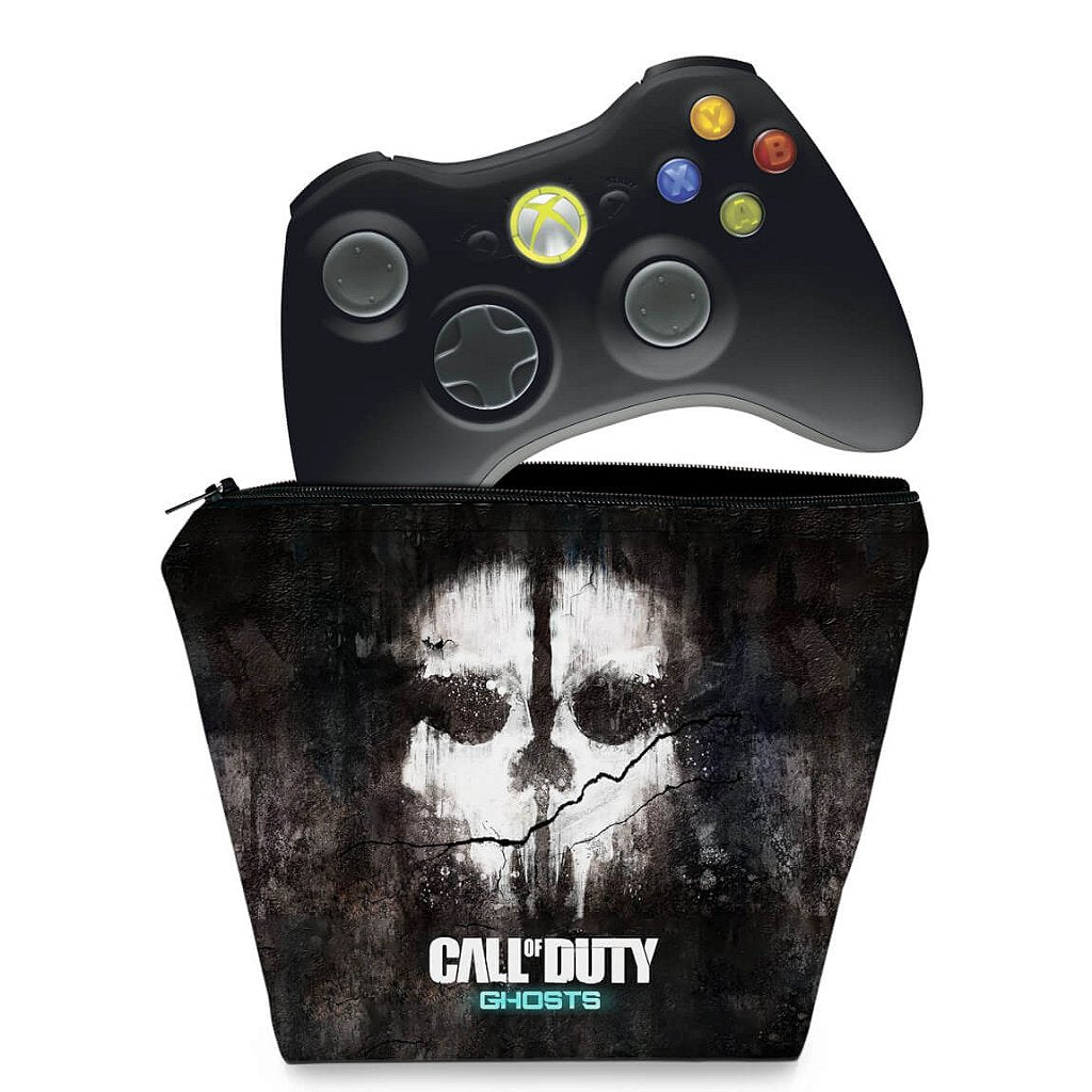 Capa Case Xbox 360 Controle - Call Of Duty Ghosts